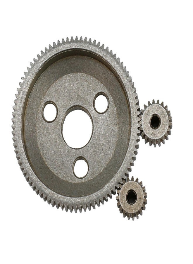 مجموعة تروس فولاذية معدنية 48P 86T مع تروس صغيرة 19T و21T لسيارات سلاش 2WD، ستامبيد 2WD، راستلر 2WD بمقياس 1/10، قطع غيار مُحسّنة، بديل للرقم 4686 - Image 3